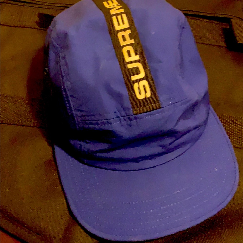 Supreme blue hat